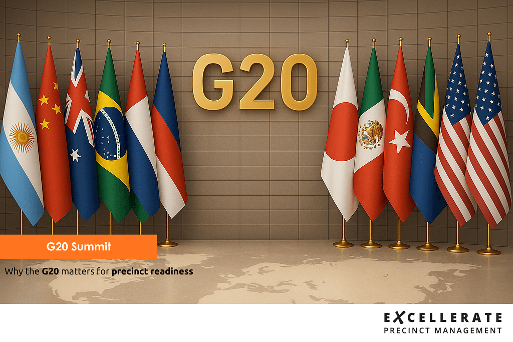 G20 and it's relevance to precinct management