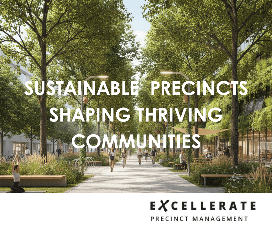 SUSTAINABLE PRECINCTS SHAPING THRIVING COMMUNITIES